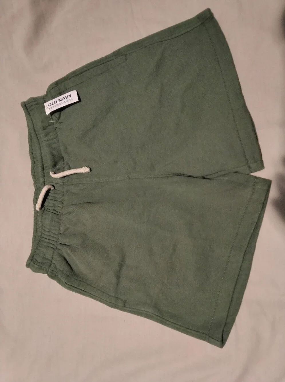 Old Navy Boy's Sage Green Drawstring Athletic Shorts